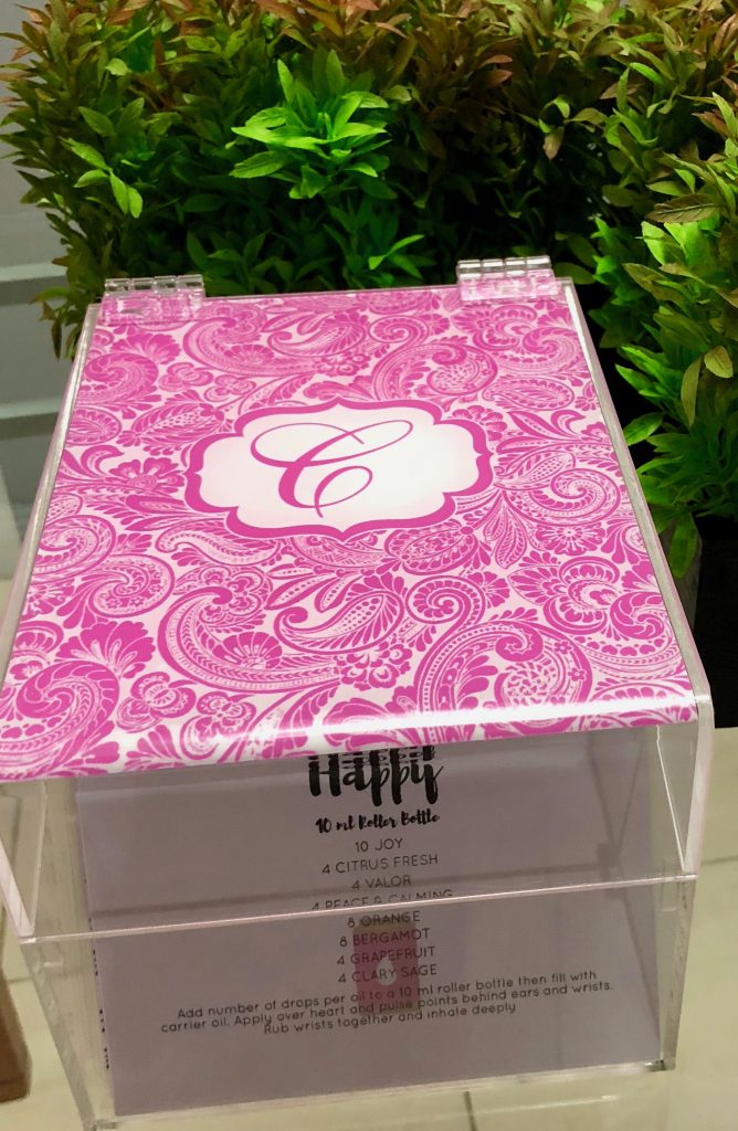 Printed Recipe Box (Large) Customized Chic