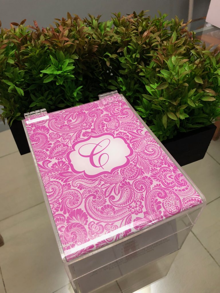 Printed Recipe Box (Large) Customized Chic