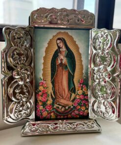 Triptych of Our Lady of Guadalupe - Silver