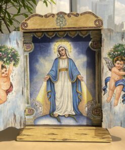 Triptych of Miraculous Medal