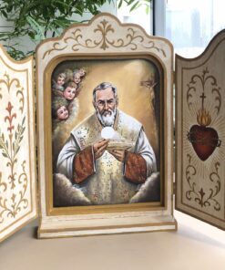 Triptych of Padre Pio