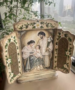 Triptych of Holy Family